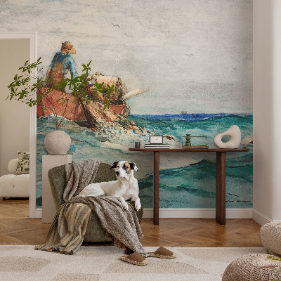 Vliesová tapeta Námorná expedícia