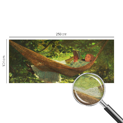 Fototapeta do obývačky Relax v hojdacej sieti