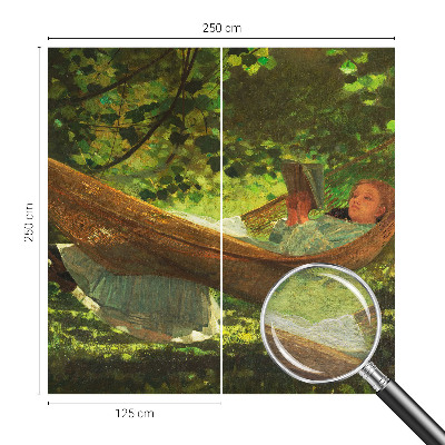 Fototapeta do obývačky Relax v hojdacej sieti