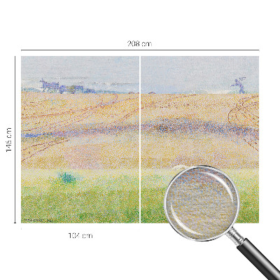 Vliesová fototapeta do spálne Letné pole