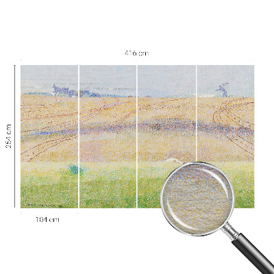 Vliesová fototapeta do spálne Letné pole