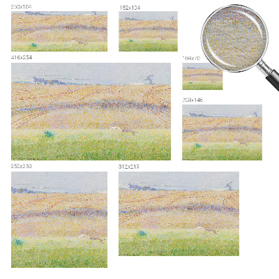 Vliesová fototapeta do spálne Letné pole