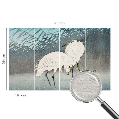 Fotografická tapeta vliesová Jemné vtáky