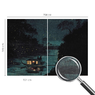 Fototapeta s potlačou na vliese Večerné svetlá