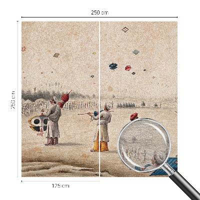 Vliesová fototapeta s potlačou Vznášajúce sa šarkany