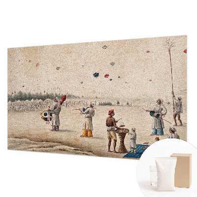 Vliesová fototapeta s potlačou Vznášajúce sa šarkany