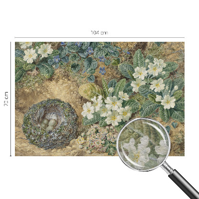 Dekoratívna fototapeta na stenu Jarná kompozícia