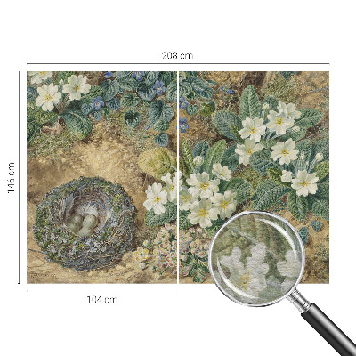 Dekoratívna fototapeta na stenu Jarná kompozícia