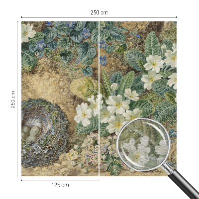 Dekoratívna fototapeta na stenu Jarná kompozícia