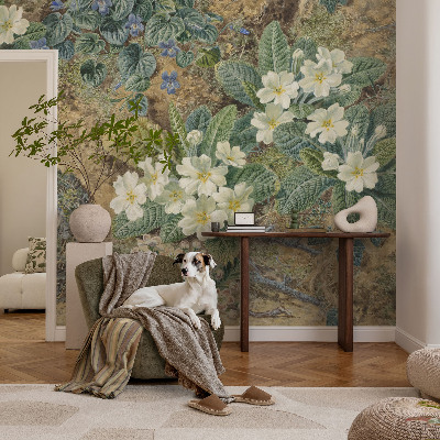 Dekoratívna fototapeta na stenu Jarná kompozícia