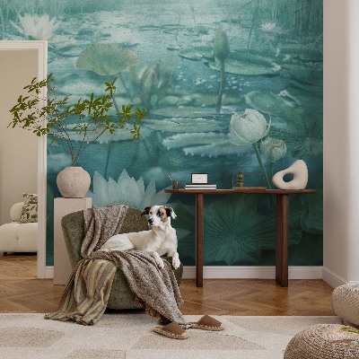 Moderná fototapeta na mieru Vodné kvety