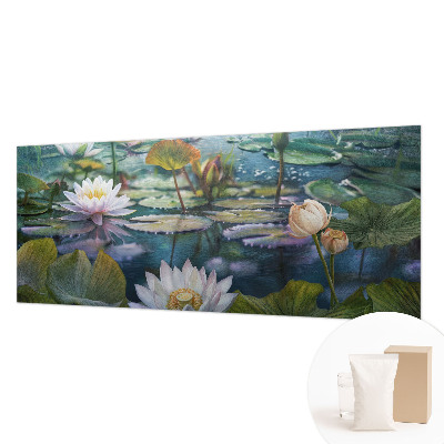 Fototapeta na mieru do spálne Kvety v jazierku