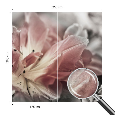 Samolepiaca fototapeta do obývačky Pastelový kvet