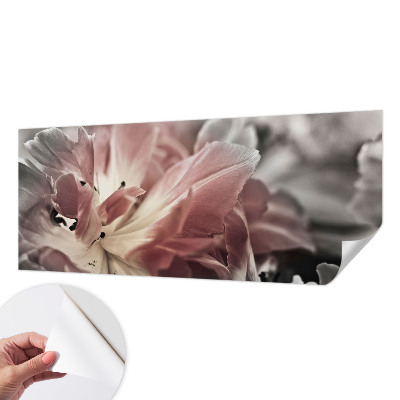 Samolepiaca fototapeta do obývačky Pastelový kvet