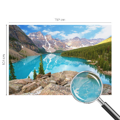 3D fototapeta Modré jazero