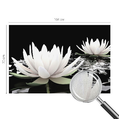 Detská fototapeta Vodné kvety