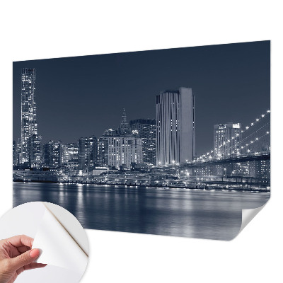 Moderná tapeta na stenu Nočné mesto