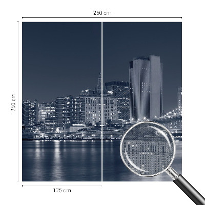 Moderná tapeta na stenu Nočné mesto