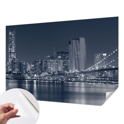 Moderná tapeta na stenu Nočné mesto