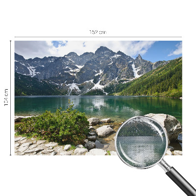 Samolepiaca fototapeta do obývačky Horské jazero