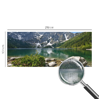 Samolepiaca fototapeta do obývačky Horské jazero