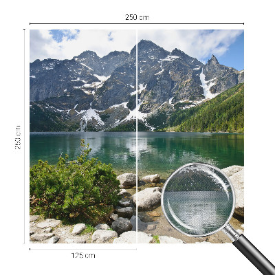 Samolepiaca fototapeta do obývačky Horské jazero