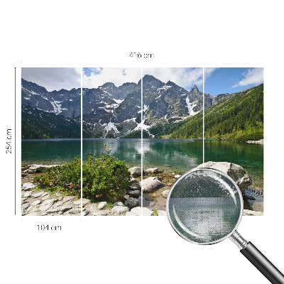 Samolepiaca fototapeta do obývačky Horské jazero