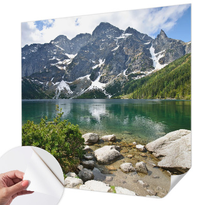 Samolepiaca fototapeta do obývačky Horské jazero