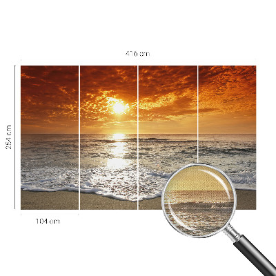 Samolepiaca fototapeta do detskej izby Oceánske vlny