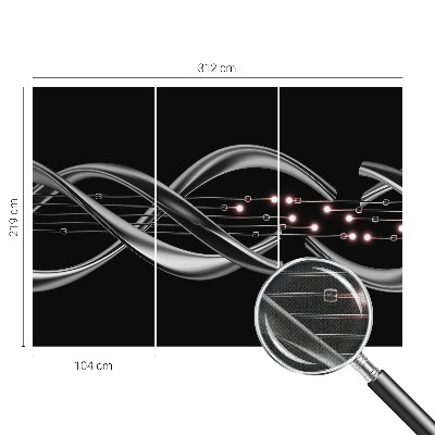 3D tapeta Pletený vzor