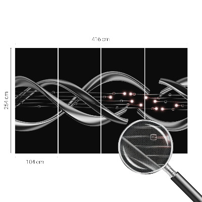 3D tapeta Pletený vzor