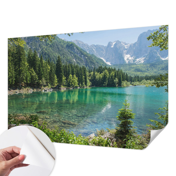 Tapeta do detskej izby Zelené jazero