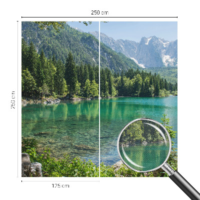 Tapeta do detskej izby Zelené jazero