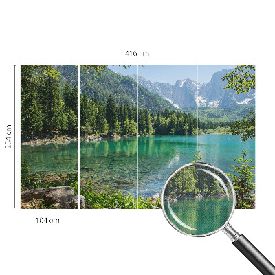 Tapeta do detskej izby Zelené jazero