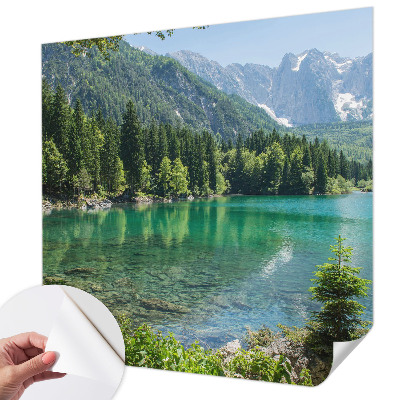 Tapeta do detskej izby Zelené jazero