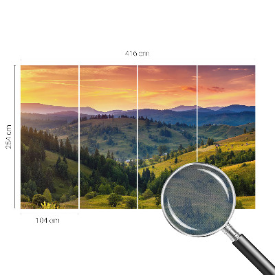 Detská fototapeta na stenu Horská krajina