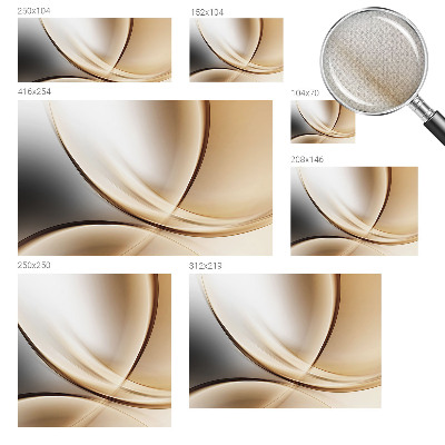 Fototapeta do detskej izby Zaoblené čiary