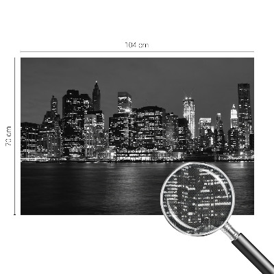 Fotografická tapeta do detskej izby Nočná metropola