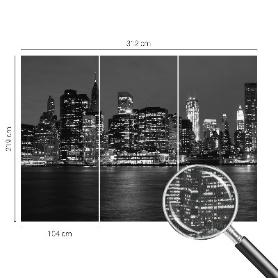 Fotografická tapeta do detskej izby Nočná metropola