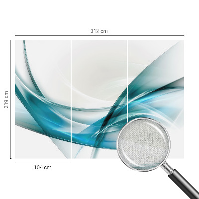 Tapeta do detskej izby Modré vlny