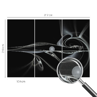 Fototapeta pre dievča Kvapalinové linky