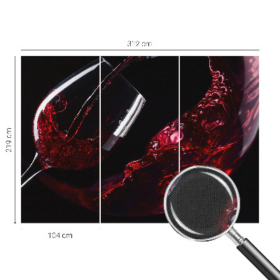 Fototapeta do detskej izby Červené víno