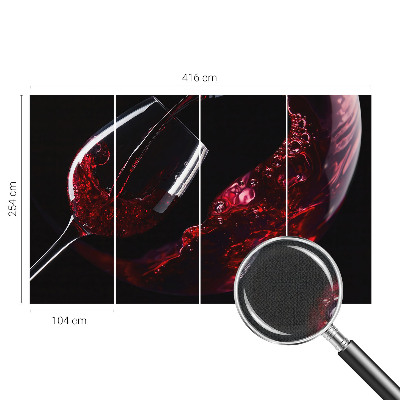 Fototapeta do detskej izby Červené víno