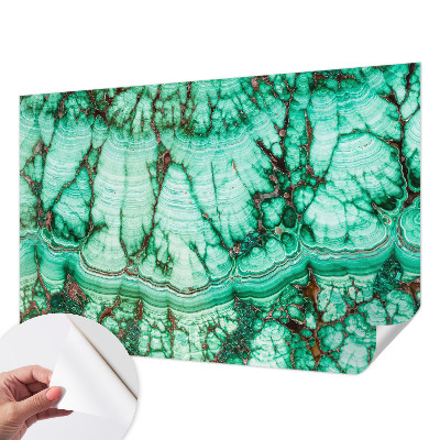 Moderná tapeta na stenu Zelené vzory