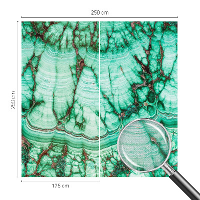 Moderná tapeta na stenu Zelené vzory