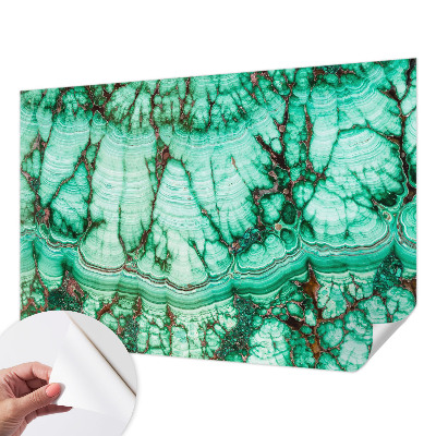 Moderná tapeta na stenu Zelené vzory