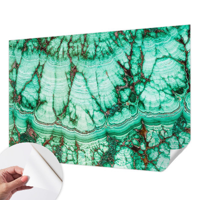 Moderná tapeta na stenu Zelené vzory