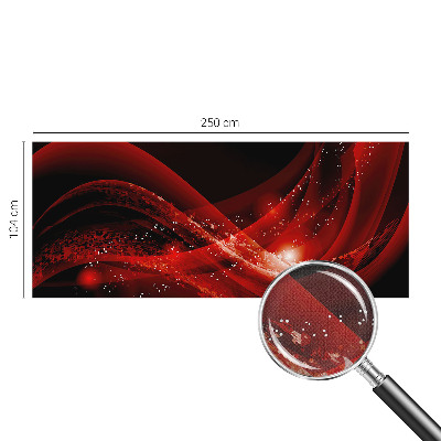 Tapety na stenu samolepiace Červený vír