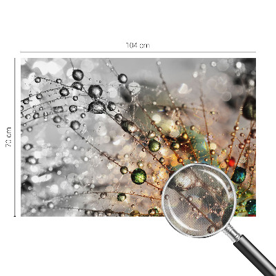 3D tapeta na stenu Osviežujem šperky rosou