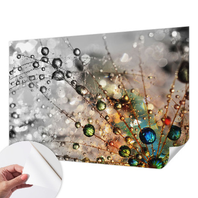 3D tapeta na stenu Osviežujem šperky rosou